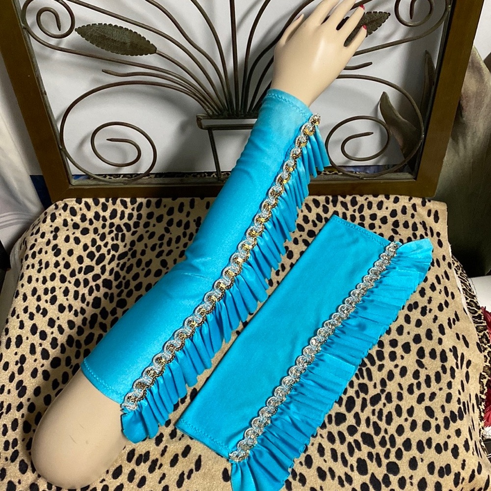 Long Spandex Gloves